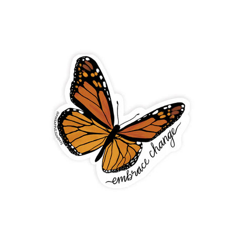 Monarch Butterfly Sticker