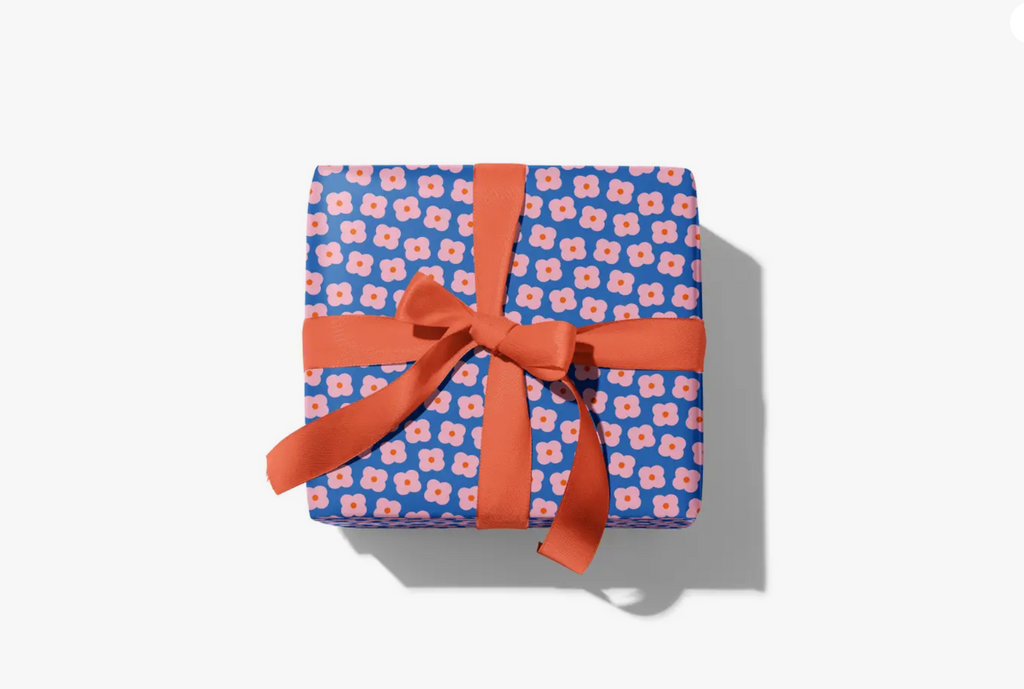 Primrose Party Floral Gift Wrap Sheet