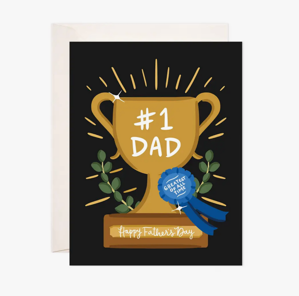 Dad Trophy Greeting Card