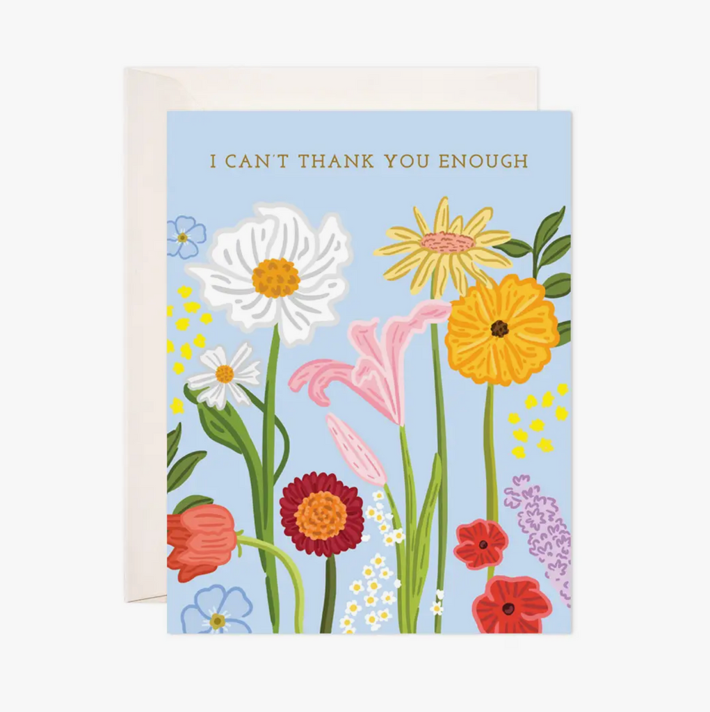 Thank You Enough Greeting Card - Box set of 8