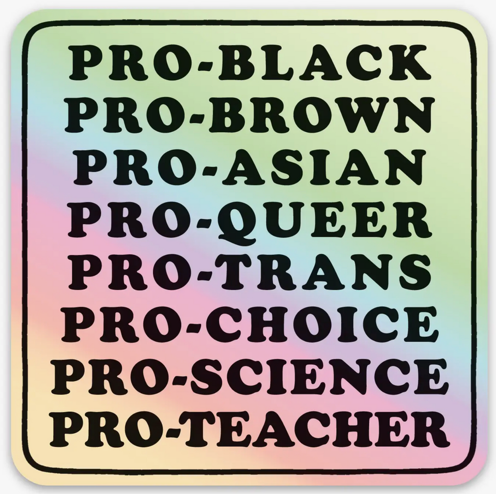 Pro-Black... Die Cut Sticker