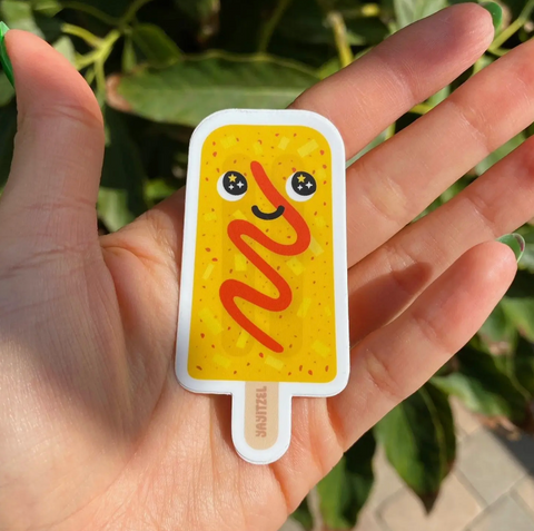 Paleta Mango Con Chile Sticker