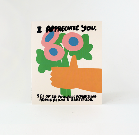 I Appreciate You Postcard Deck