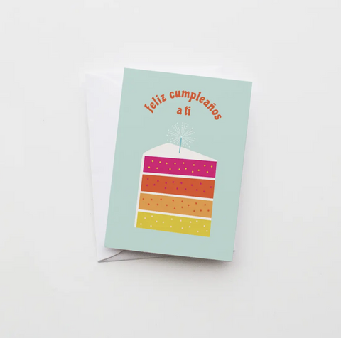 Layer Cake Spanish Enclosure Mini Card