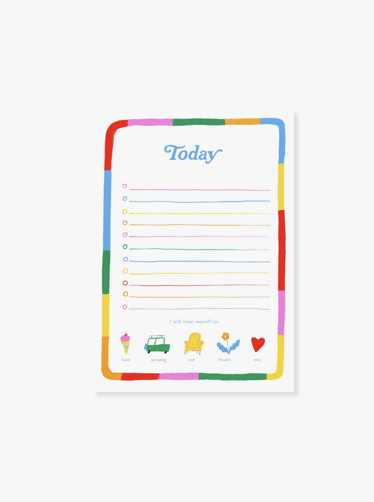 Today Rainbow Notepad