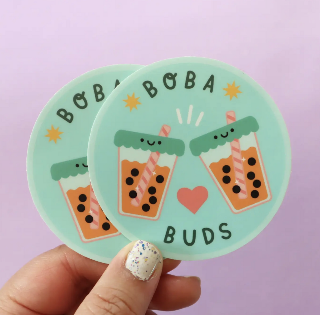 Boba Buds Sticker