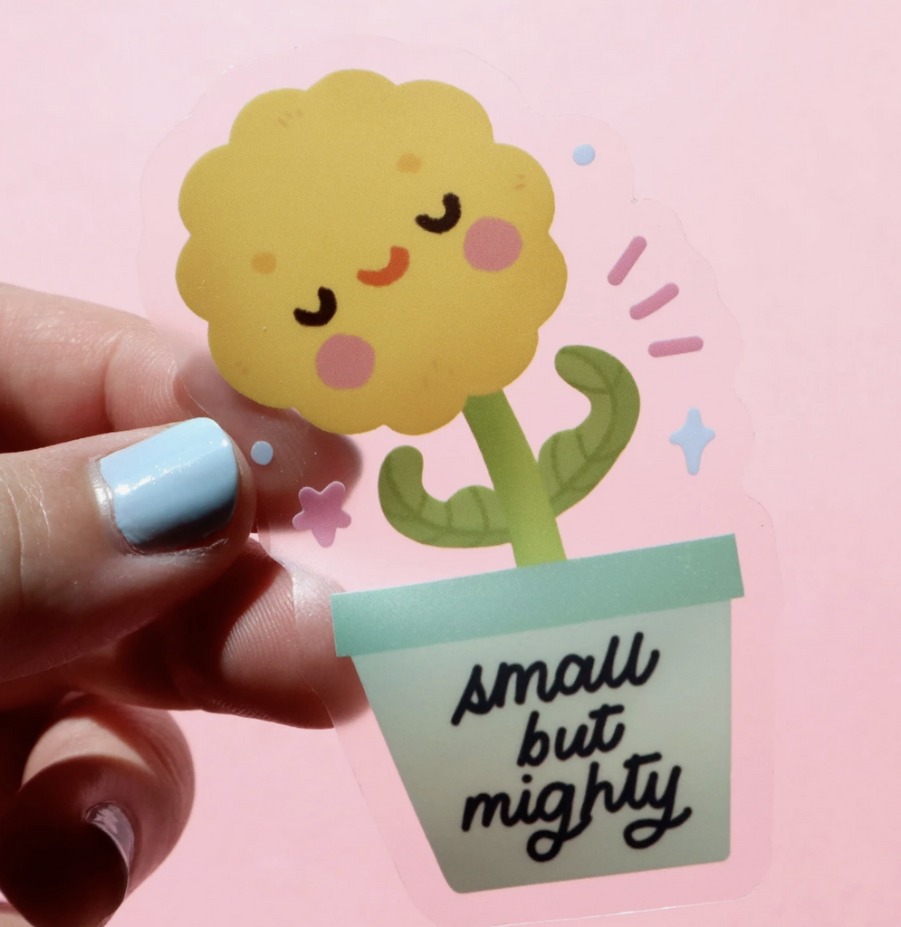Small But Mighty Dandelion Sticker