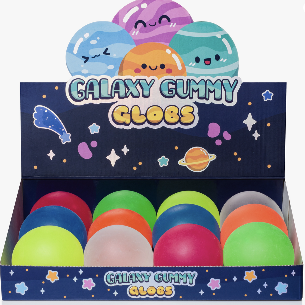 Galaxy Gummy Globs Squishy Ball