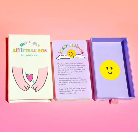 Me + Me Affirmation Cards