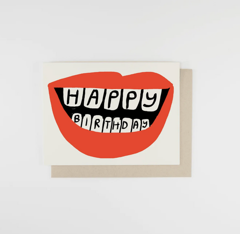 Birthday Lips Card