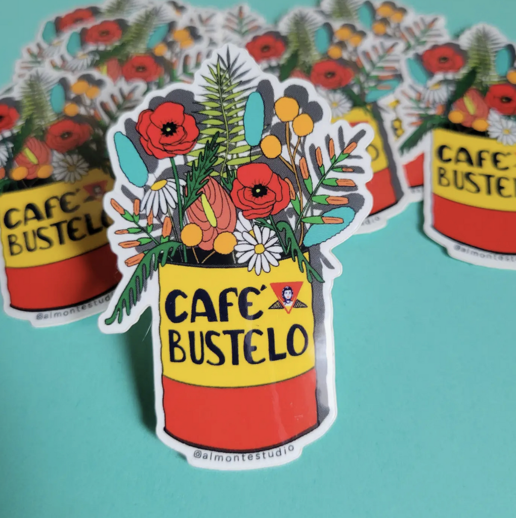 Cafe Bustelo Vinyl Sticker