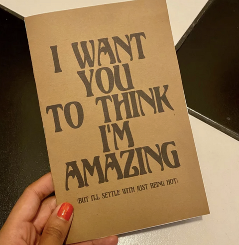 I Want You To Think I'm Amazing Zine