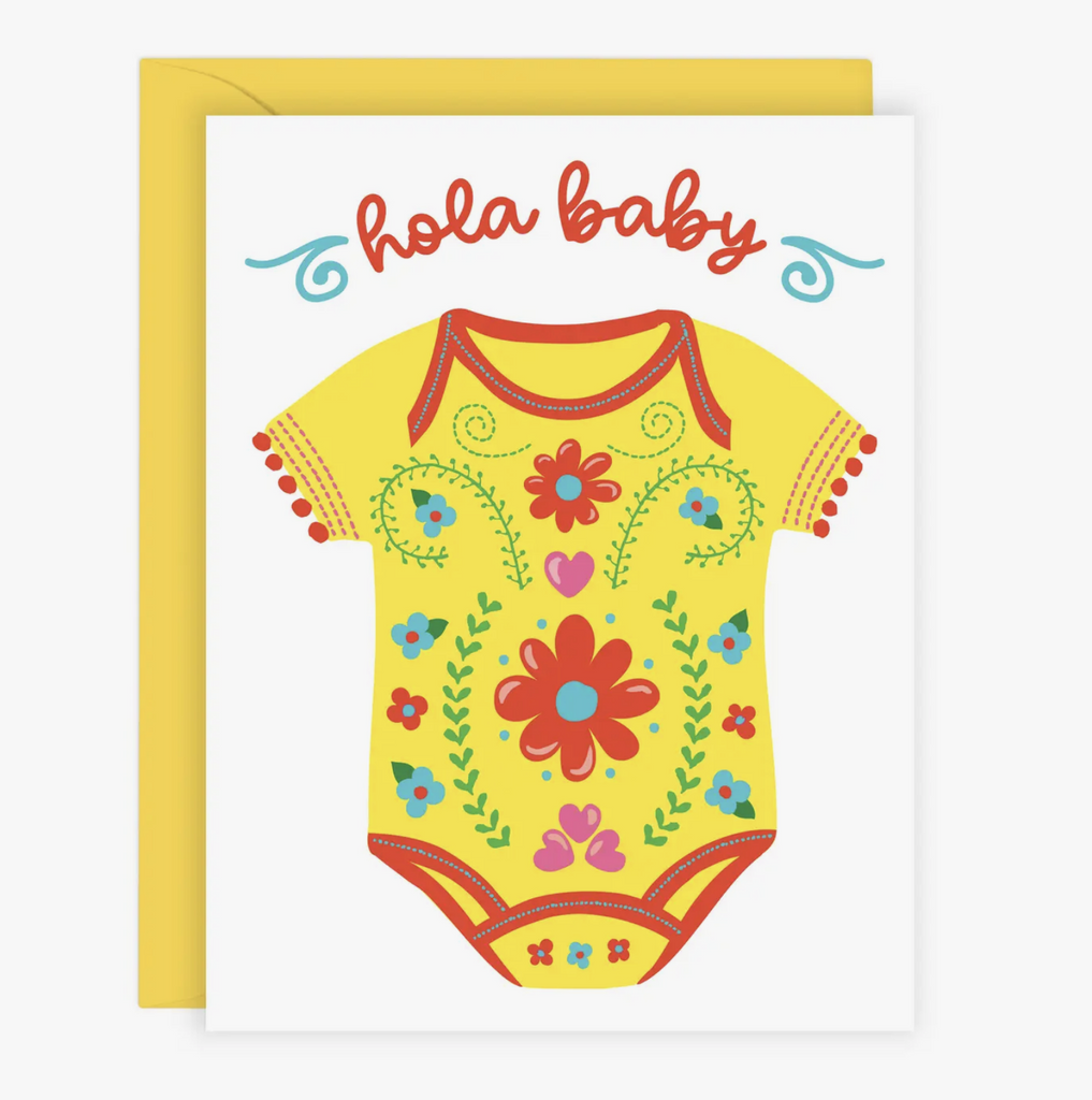 Hola Baby | New Baby Card in Spanish