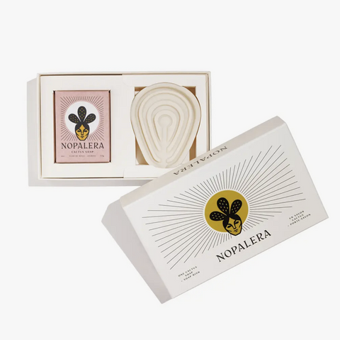 Nopalera Soap and Dish Gift Set