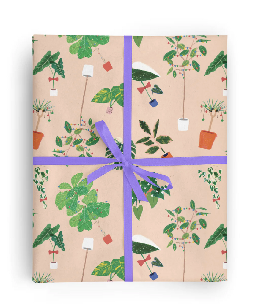 Botanicals Xmas - Gift Wrap roll of 3 sheets