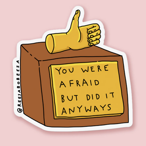 You Earned It Sticker