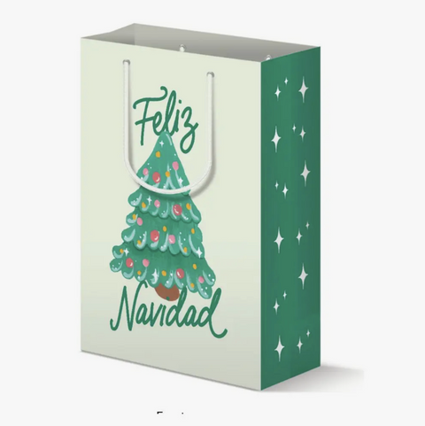 Feliz Navidad Gift Bag | Holiday Gift Bag