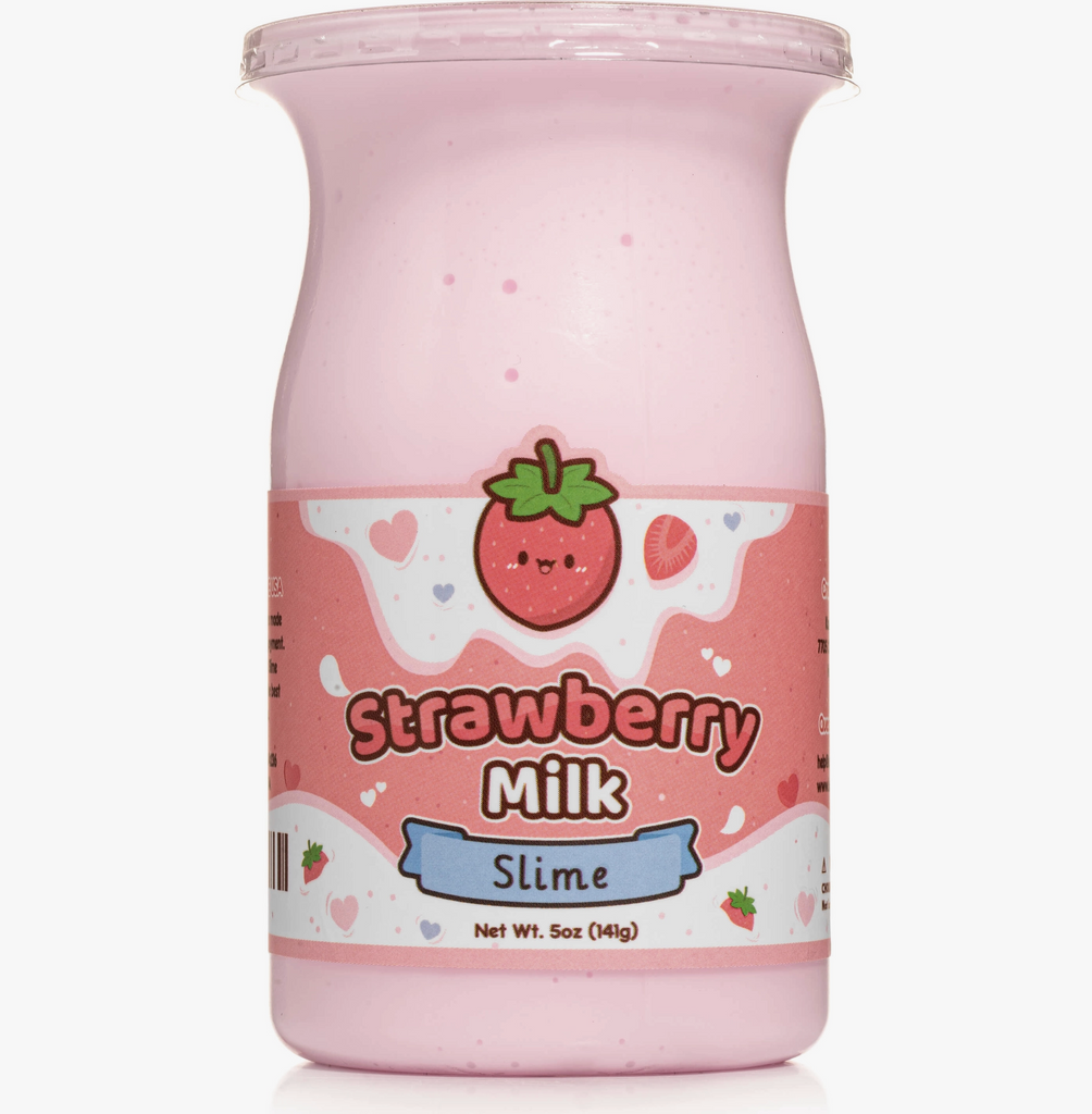 Strawberry Milk Glossy Slime