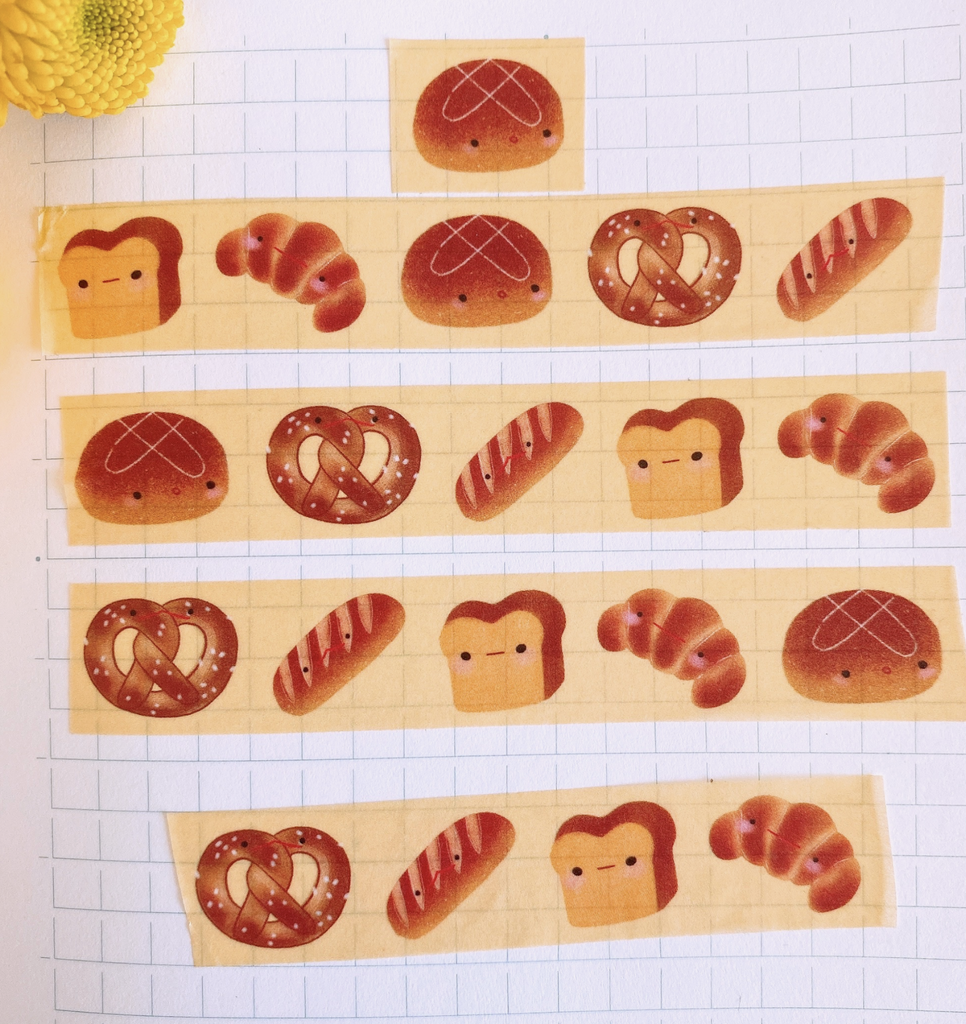 Bread Washi Tape