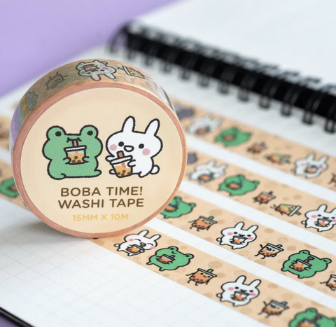Boba Time Washi Tape