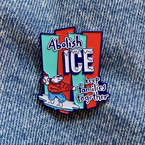 Abolish ICE Enamel Pin