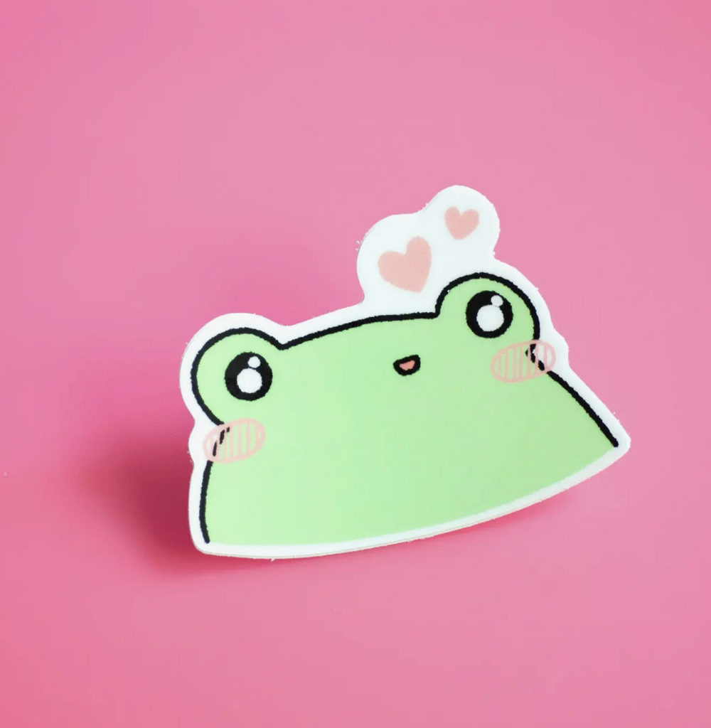 Frog Loves You Sticker