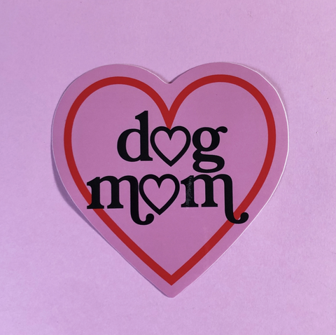 Dog Mom Sticker