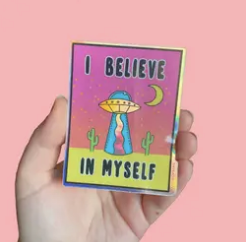 I Believe Sticker