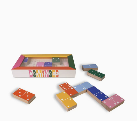 Game Night! Colorblock Dominoes