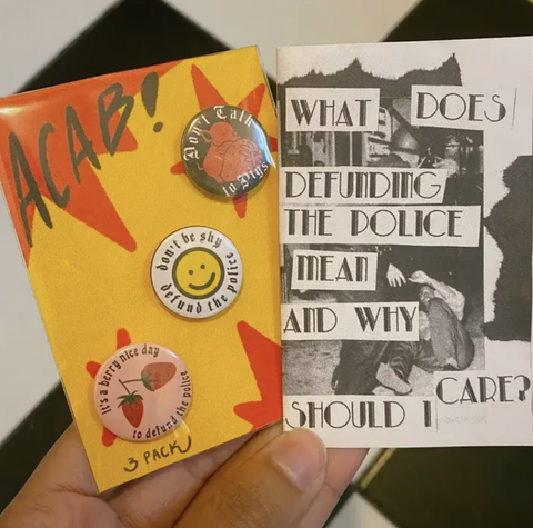 ACAB Zine + Button Pack