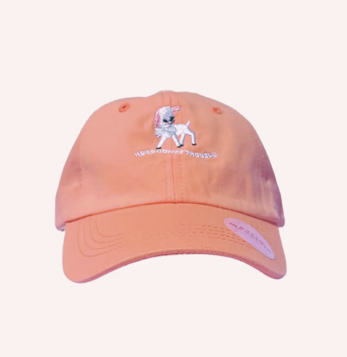 Here Comes Trouble Baseball Kids Hat