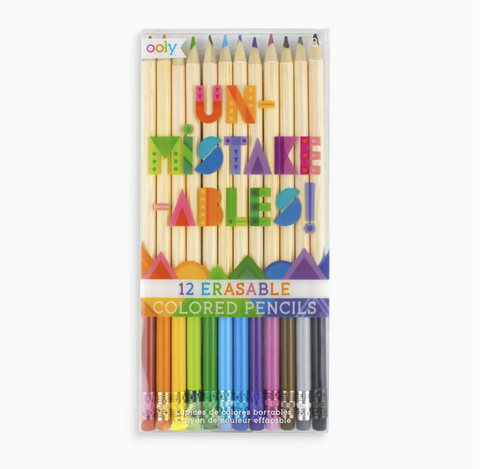 Un-Mistake-Ables! Erasable Colored Pencils