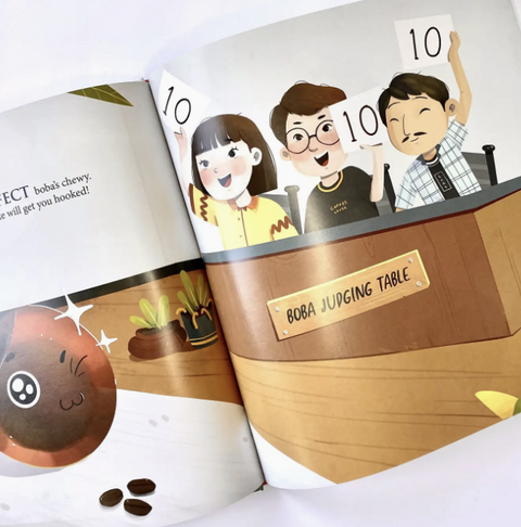 I love BOBA! - The First Children's Book about Bubble Tea - English