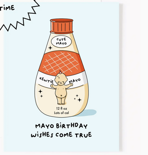 Mayo Birthday Greeting Card