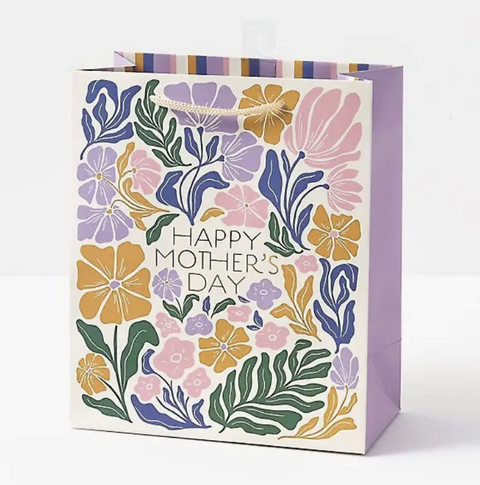 Nouveau Floral Mother's Day Gift Bag