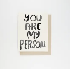 You Are My Person