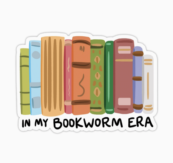 Bookworm Era Sticker