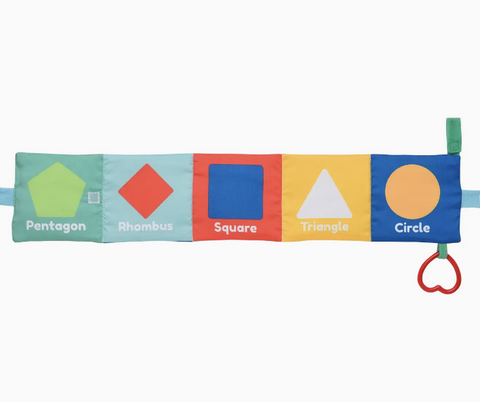 Affirmation & Shapes Sensory Panel Book