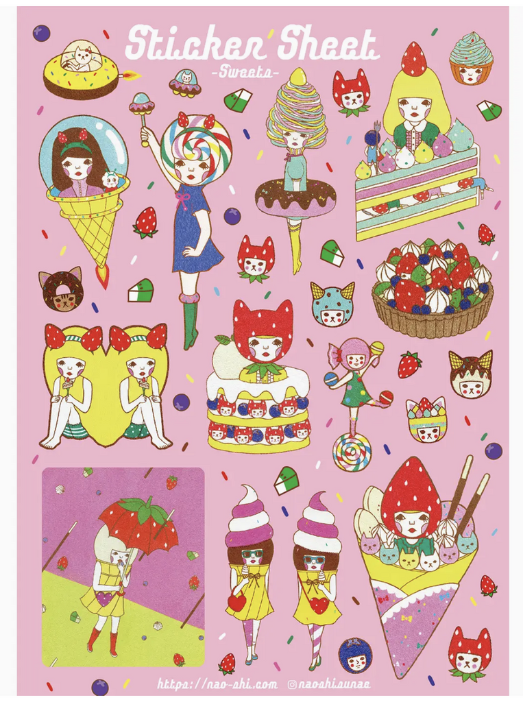 Sweets - Sticker Sheet