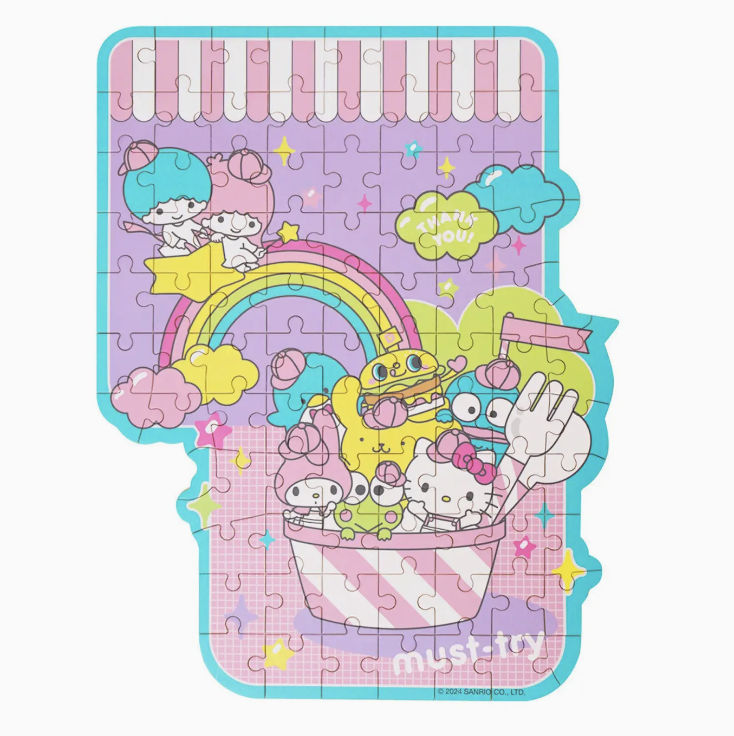 Hello Kitty Wooden Jigsaw Puzzle: Sanrio