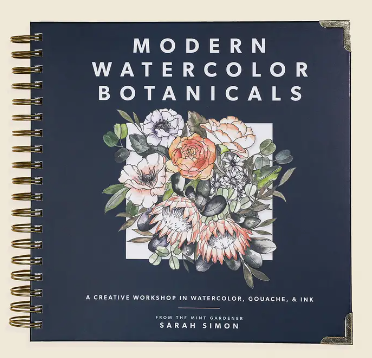 Modern Watercolor Botanicals