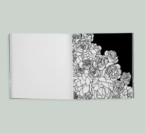 Bloom: Adult Coloring Book with Bonus Velvet Pages