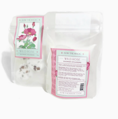 Wild Rose Heart Shower Steamers