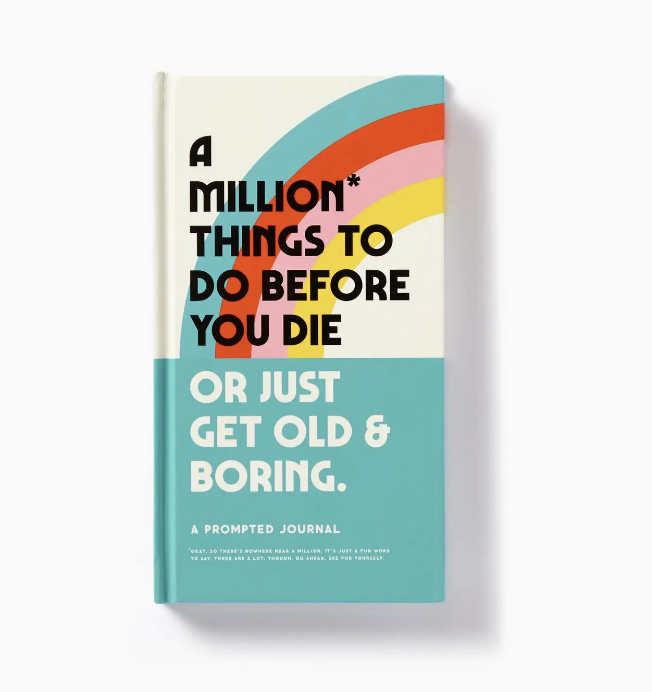 A Million Things To Do Before You Die Prompted Journal
