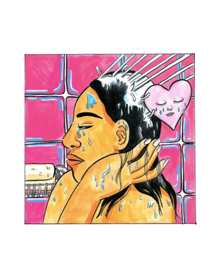 Crying in the Shower Art Print