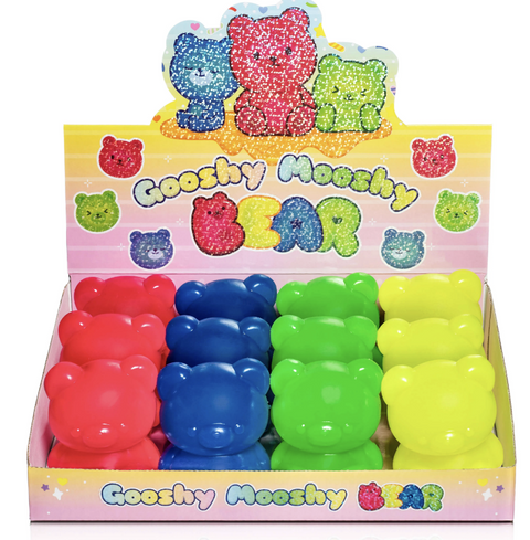 Gooshy Mooshy Bear Sensory Squishy Toy