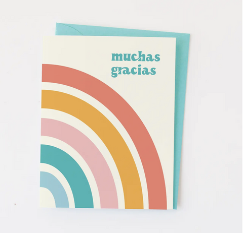 Muchas Rainbow Card