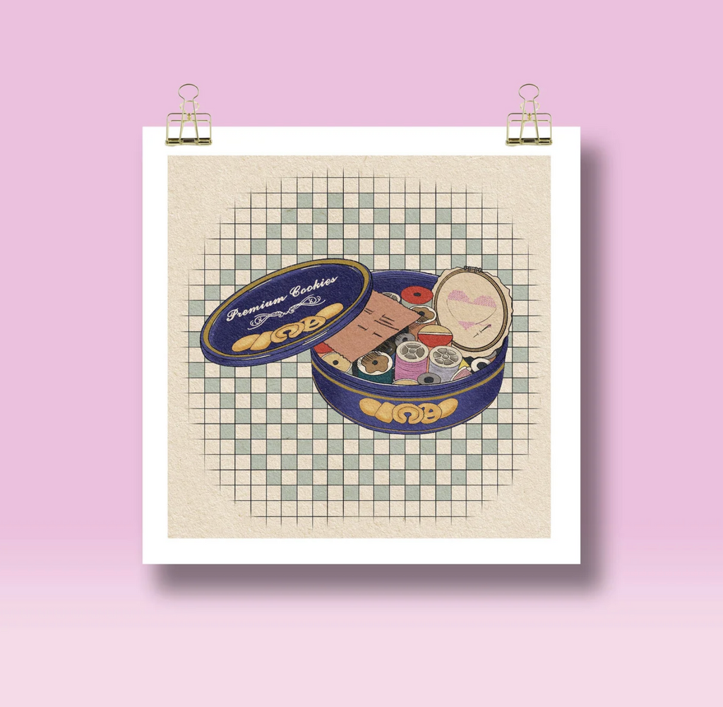 Cookie Storage - 8x8 - art print