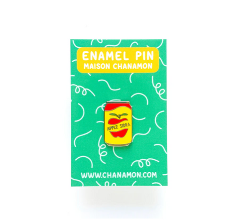 Apple Sidra Enamel Pin