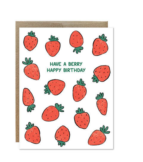 Berry Birthday Card